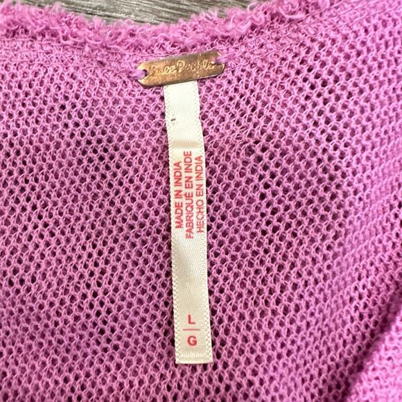 Free People Pink Ruched Crop Top - Picture 5 of 8